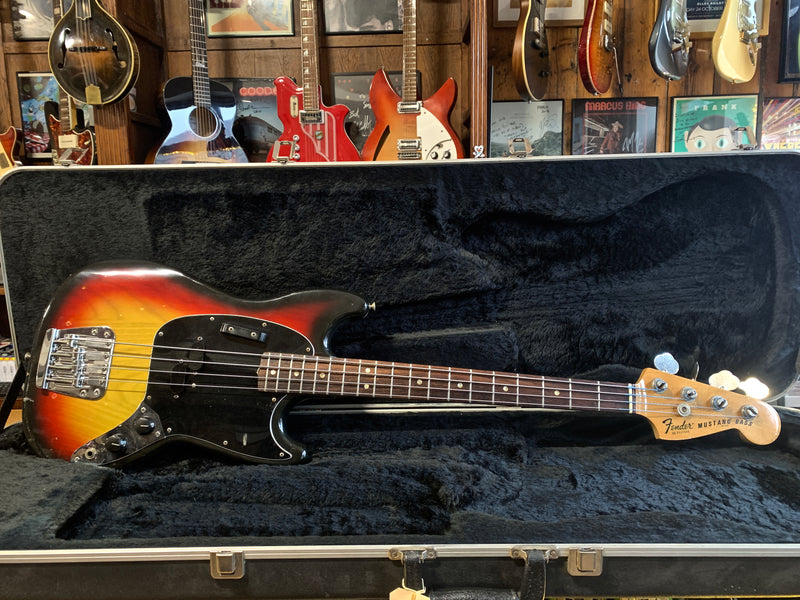 Fender Mustang Bass Sunburst 1978