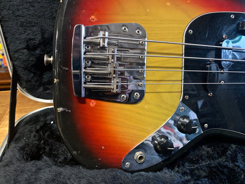 Fender Mustang Bass Sunburst 1978