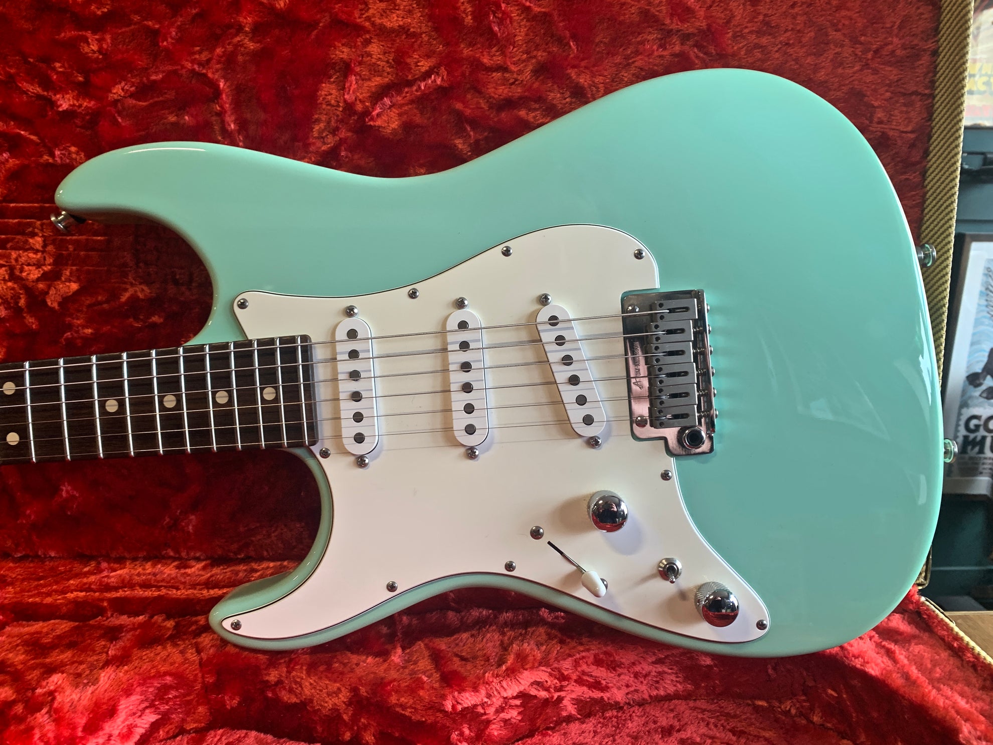 Tom Anderson Short Classic Left Handed 2012 Some Neck Guitars