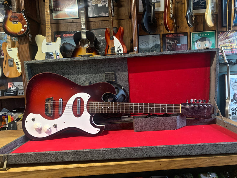 Silvertone 1457 w/ Amp Case 1966