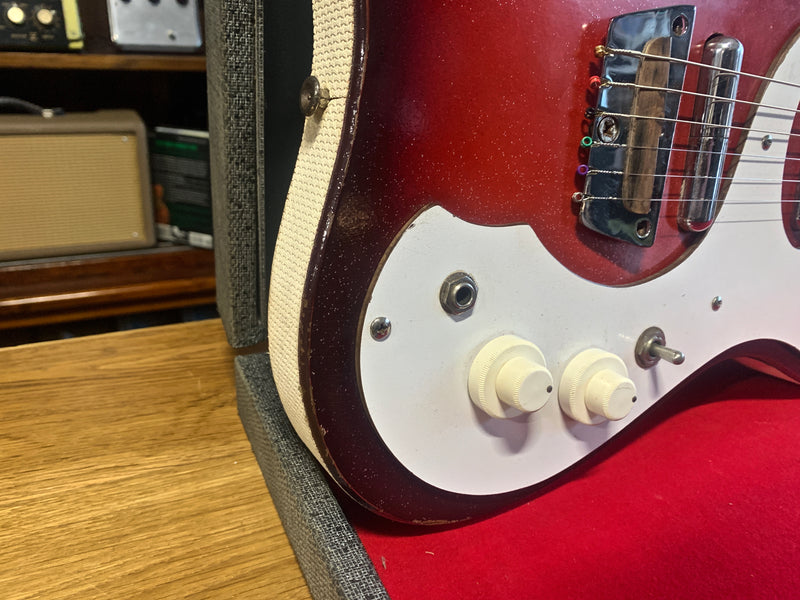 Silvertone 1457 w/ Amp Case 1966