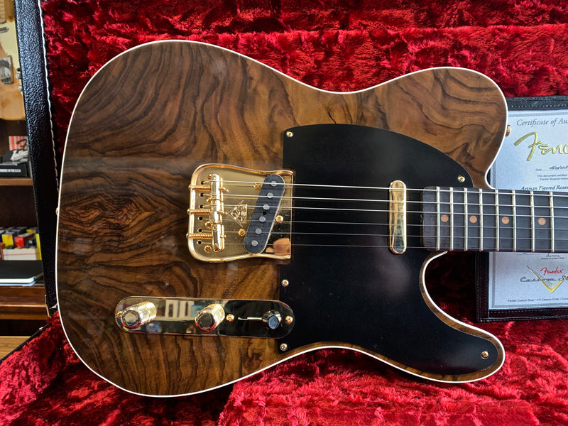 Fender Custom Shop Artisan Figured Rosewood Telecaster 2018