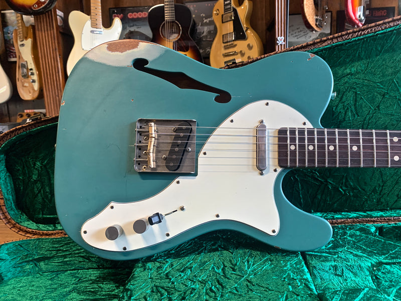 Nash Guitars T-69 Thinline Sherwood Green Metallic