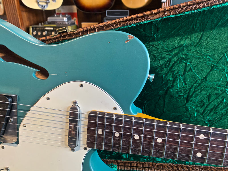 Nash Guitars T-69 Thinline Sherwood Green Metallic