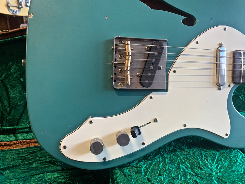Nash Guitars T-69 Thinline Sherwood Green Metallic