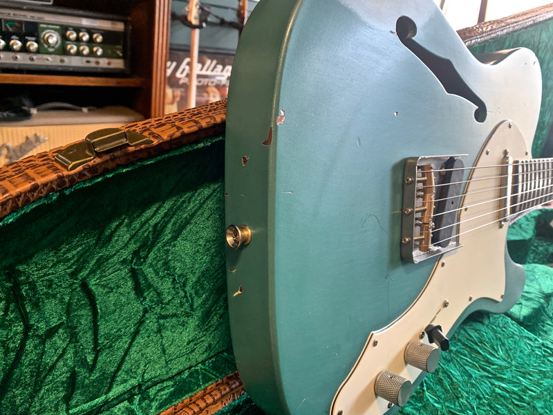 Nash Guitars T-69 Thinline Sherwood Green Metallic