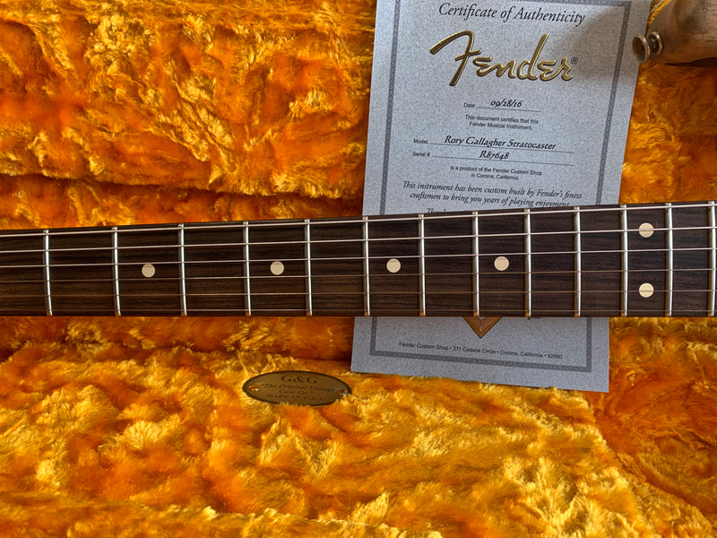 Fender Custom Shop Rory Gallagher Stratocaster Left-Handed 2016