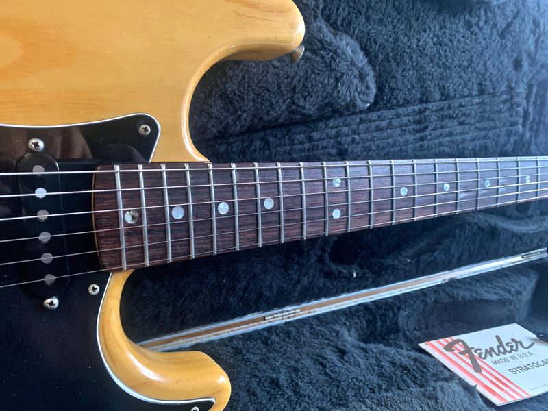 Fender Stratocaster Natural 1980
