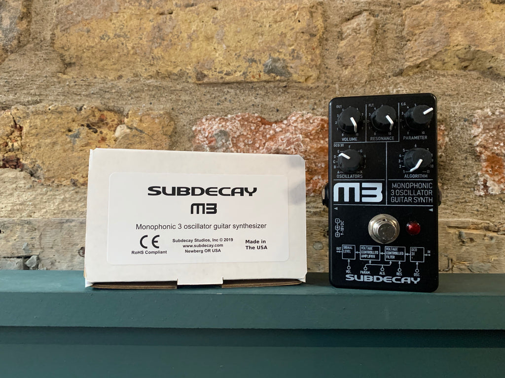 Subdecay M3 Mono Guitar Synthesizer Some Neck Guitars